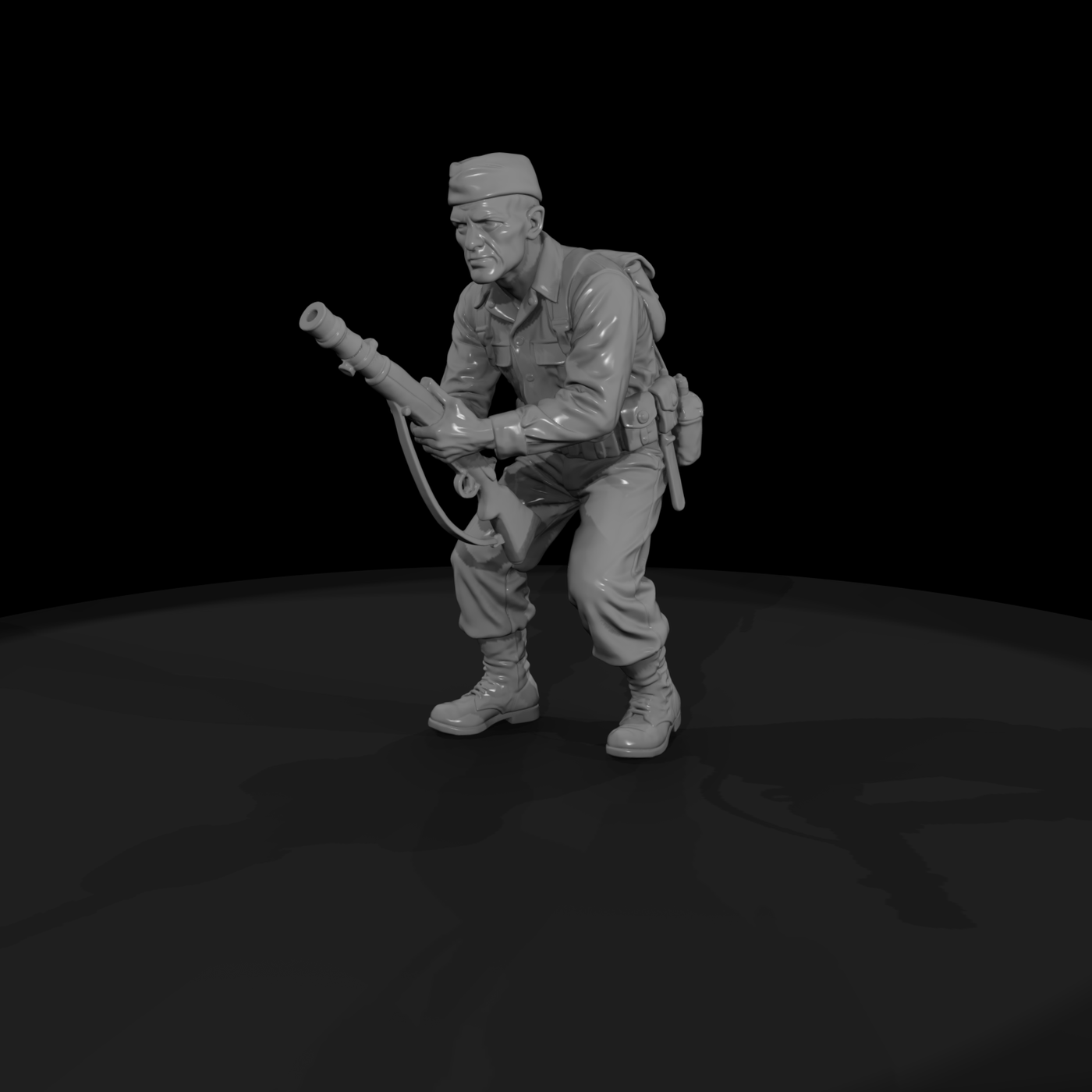 Ww2 Army 067 Wwii U S Army Grenadier Figure