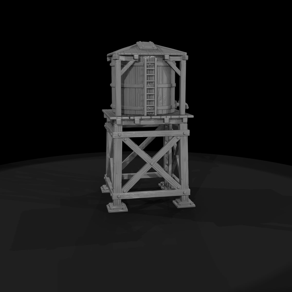 mil-062-wild-west-fort-water-tank-stand