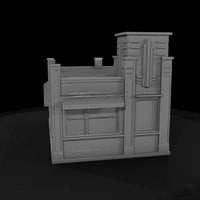 art-deco-storefront-3d-model — thumbnail 6