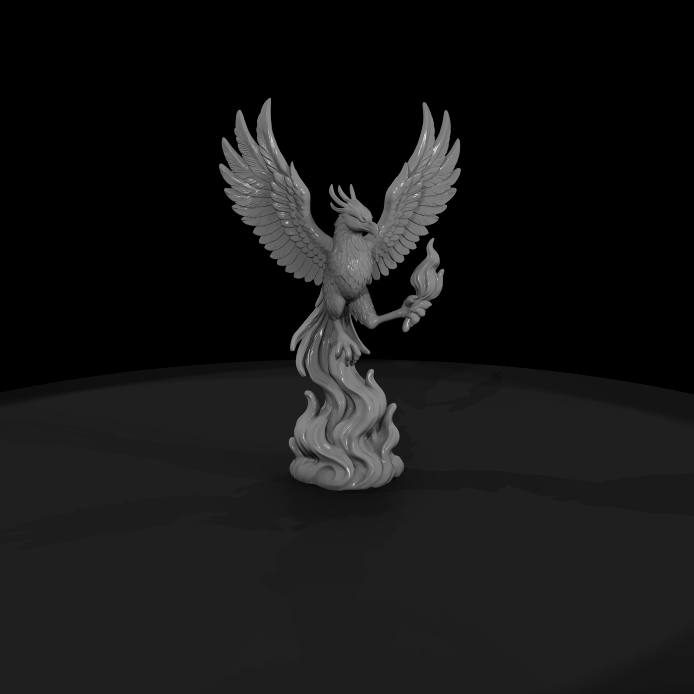 Myth 0496 Mythology Phoenix Miniature Figure