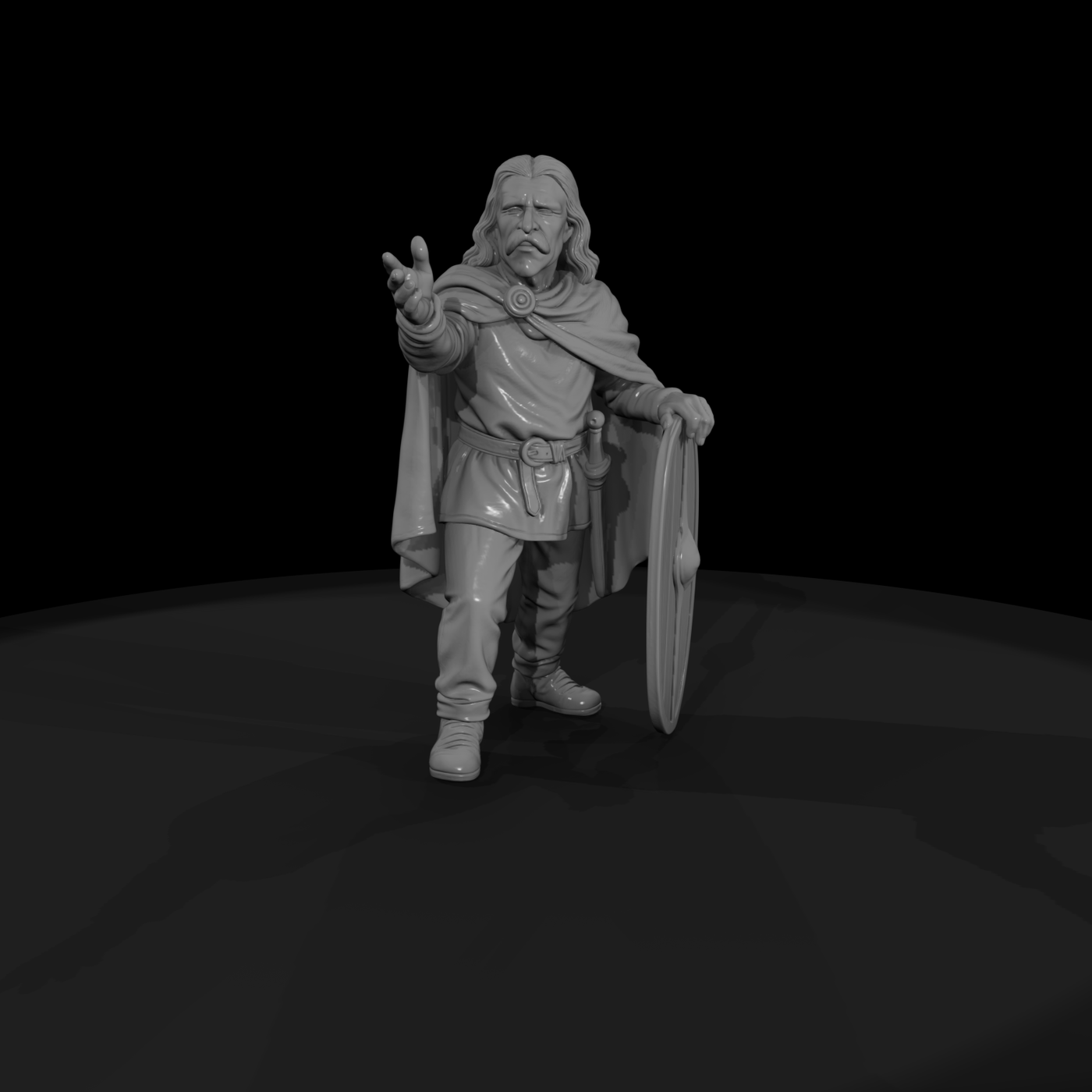 Hist 0044 Historical Vercingetorix Miniature Figur