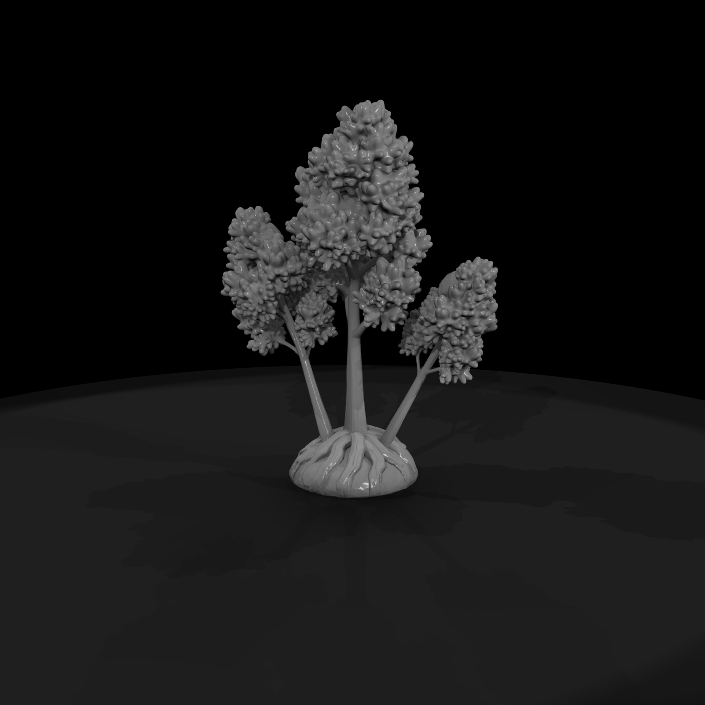 Stylized Clustered Tree & Layouts