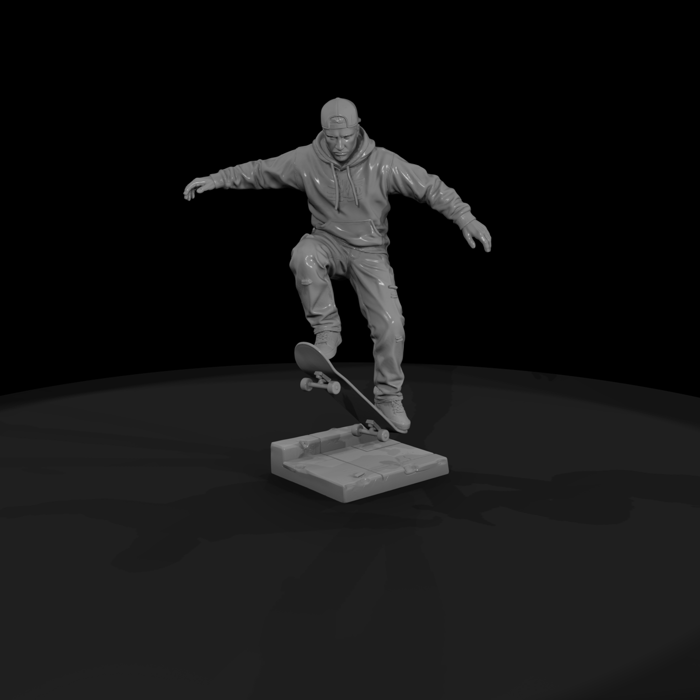 Poparc 0249 Skateboard Street Rider