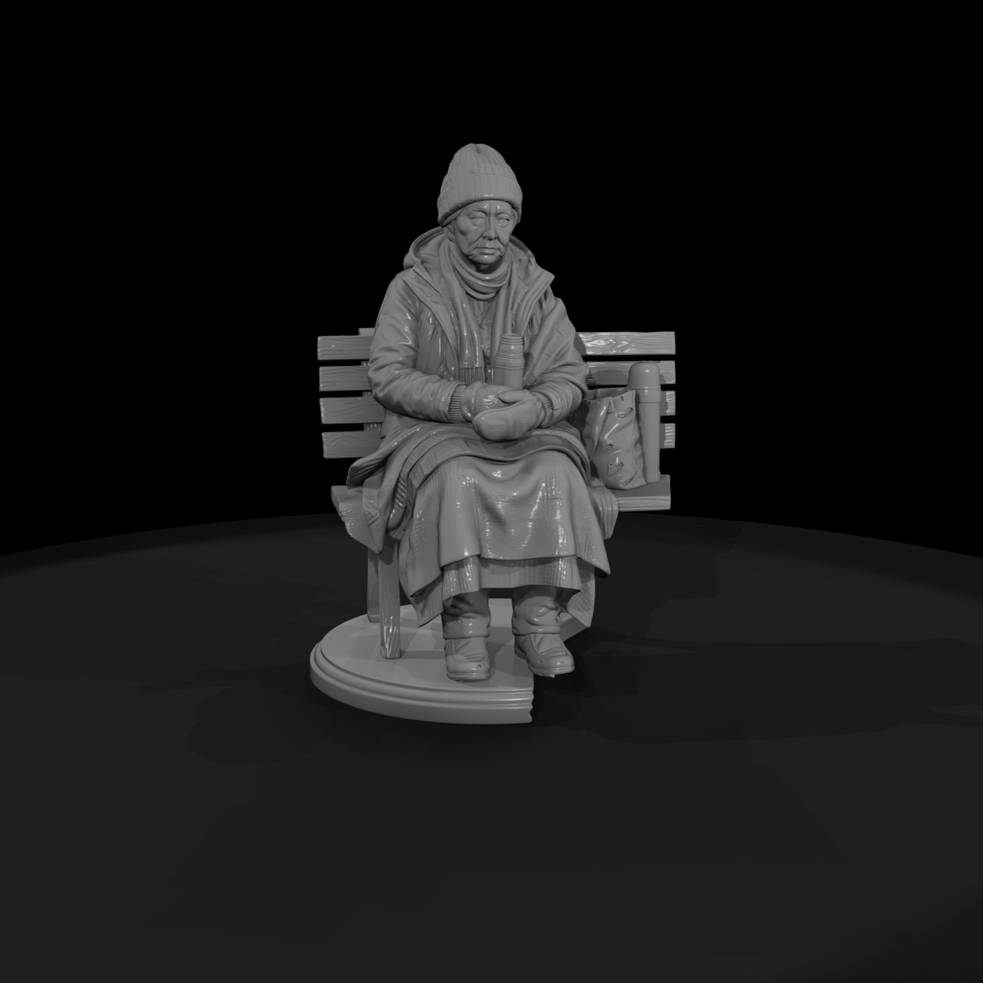 Vag 059 Modern Bundled Bench Sitter