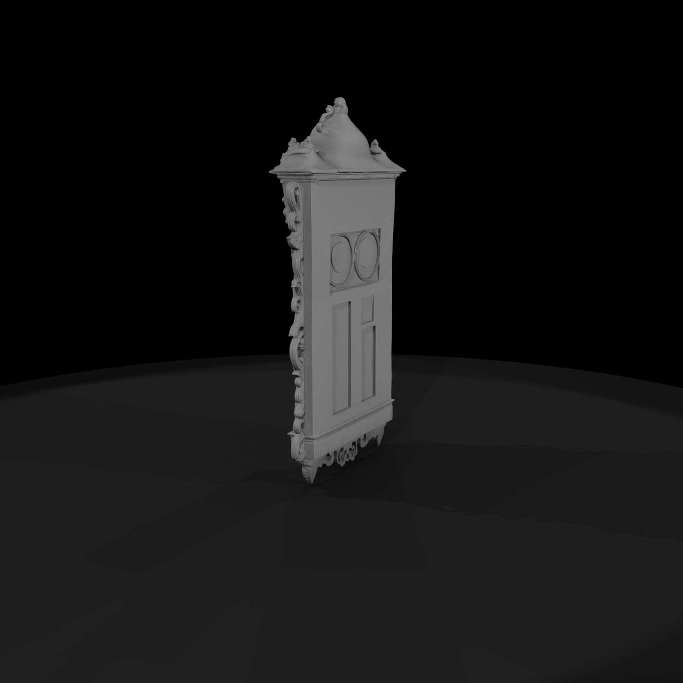 Baroque Carved Window Surround — Accent