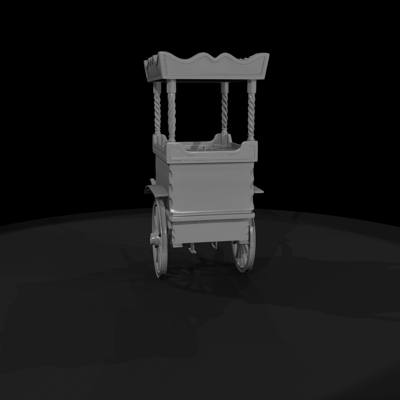 Vintage Street Food Cart & Railways