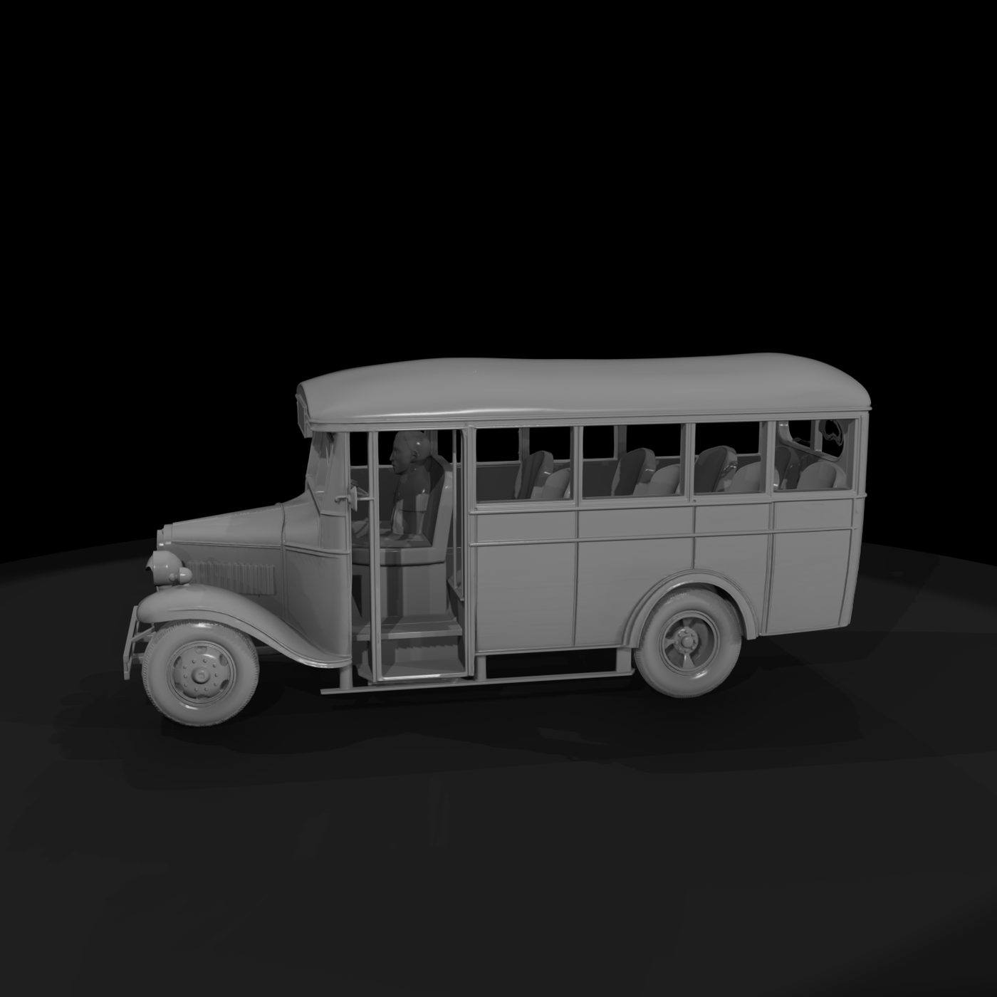 Vintage Private Bus Coach