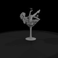 pin-up-cocktail-girl-in-martini-glass-2d0340 — thumbnail 5