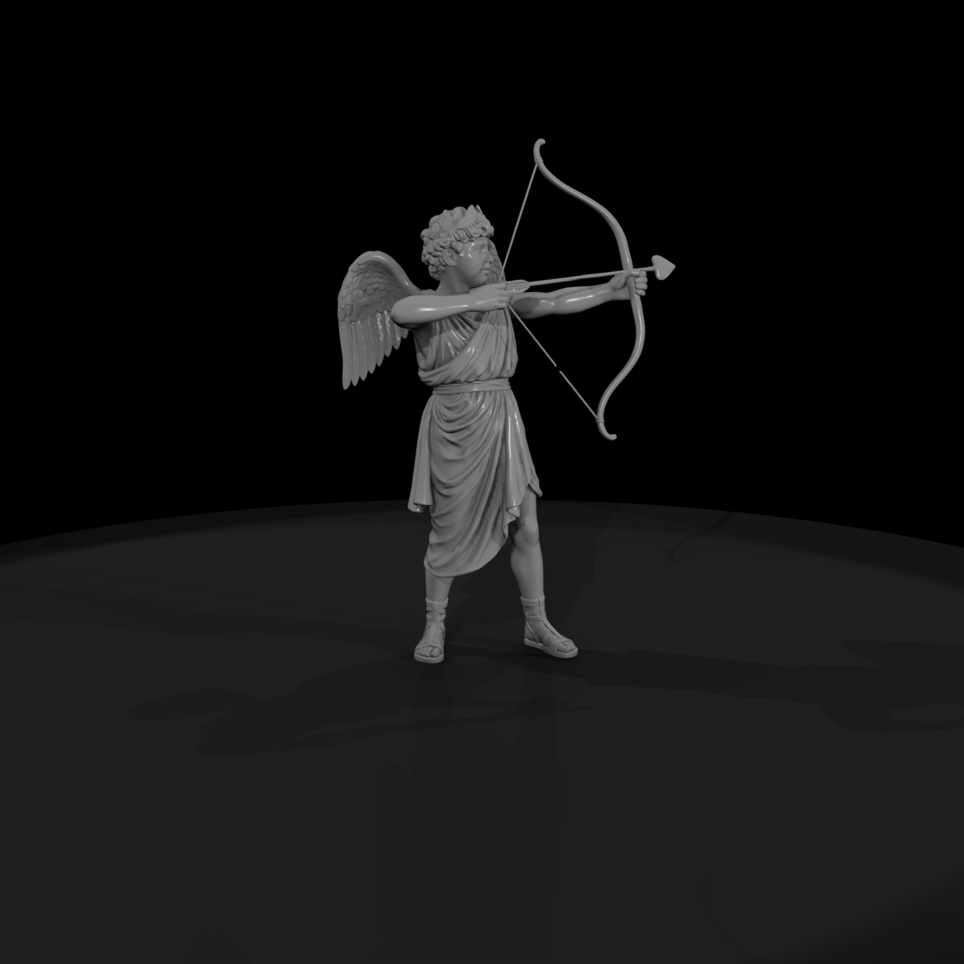 Cupid Drawing His Bow