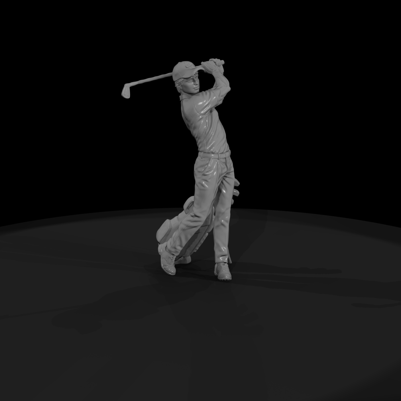 Poparc 0294 Golf Fairway Driver Alternate Pose