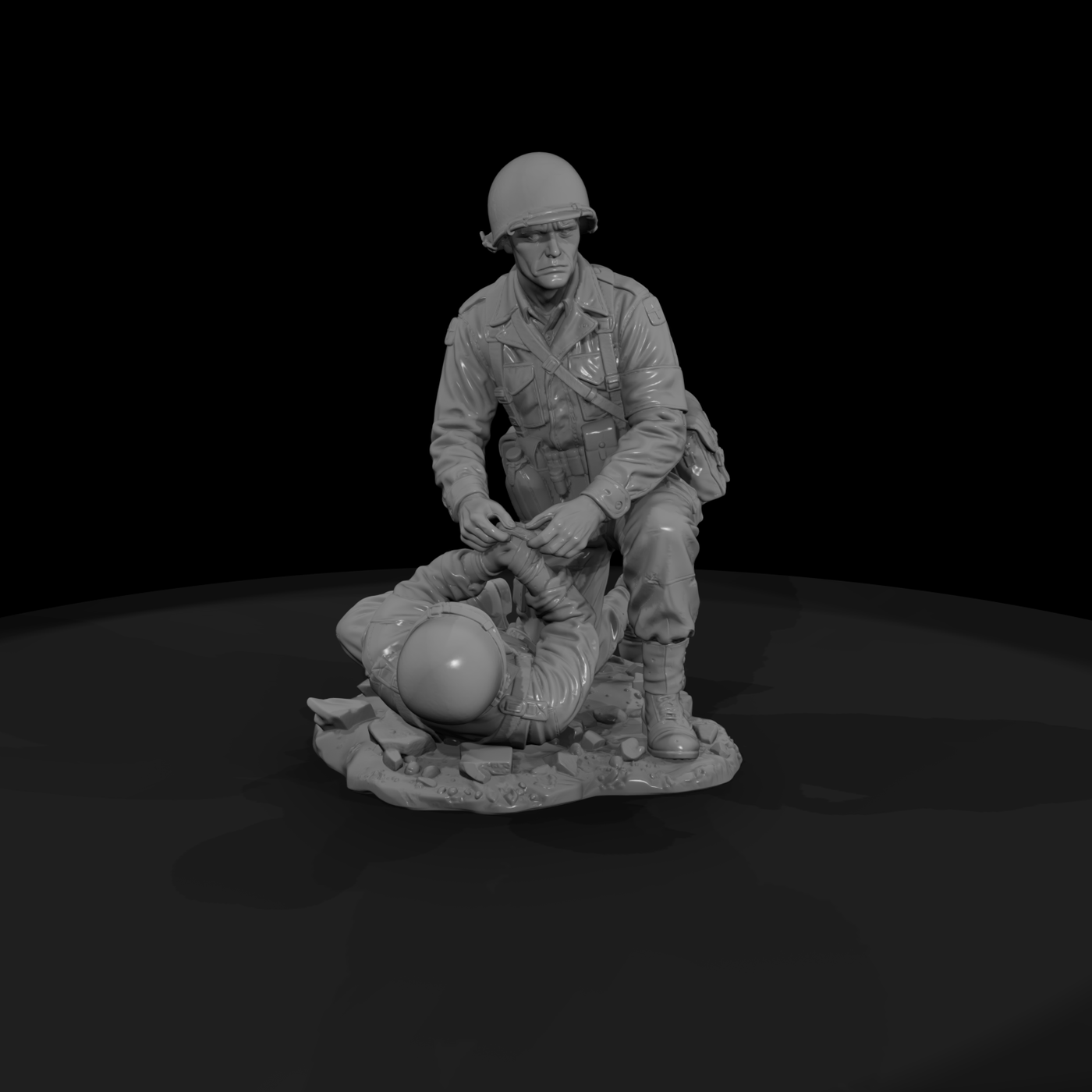 Ww2H 015 United States Army Combat Medic