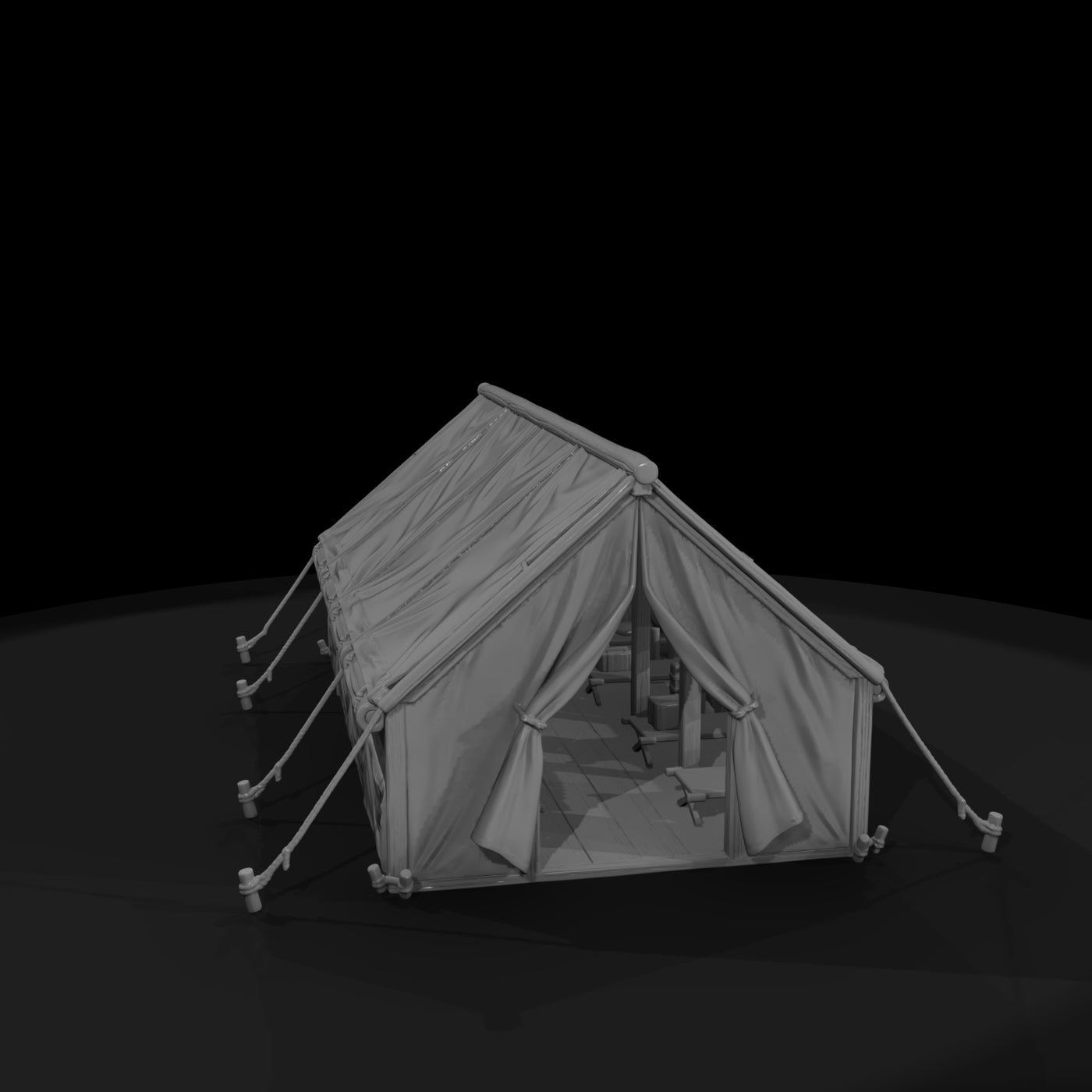 mil-005-civil-war-hospital-wall-tent