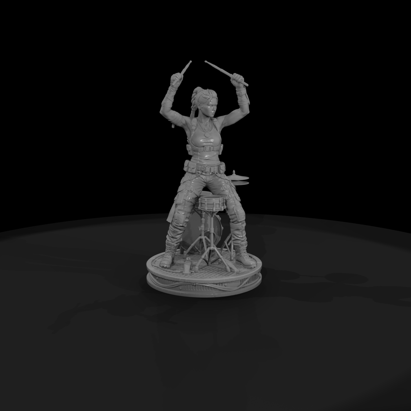 Poparc 0153 Arena Drummer