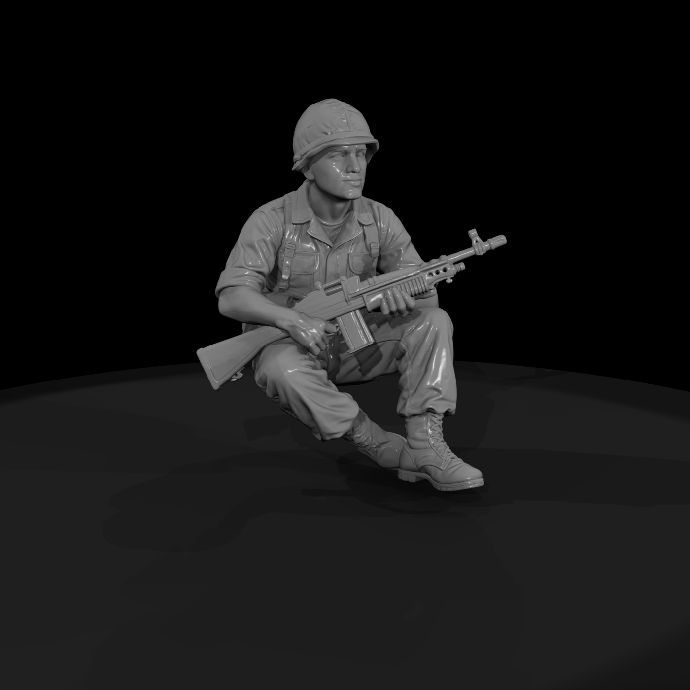 Vietnam Marine Automatic Rifleman
