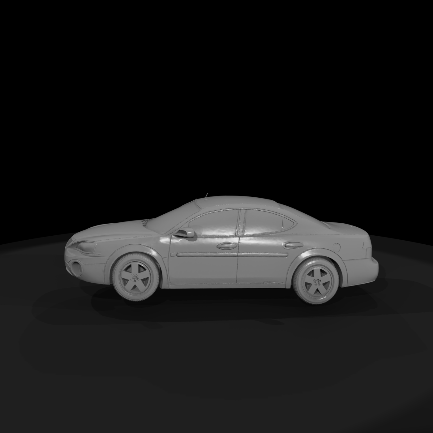 Modern Four-Door Sedan & Layouts