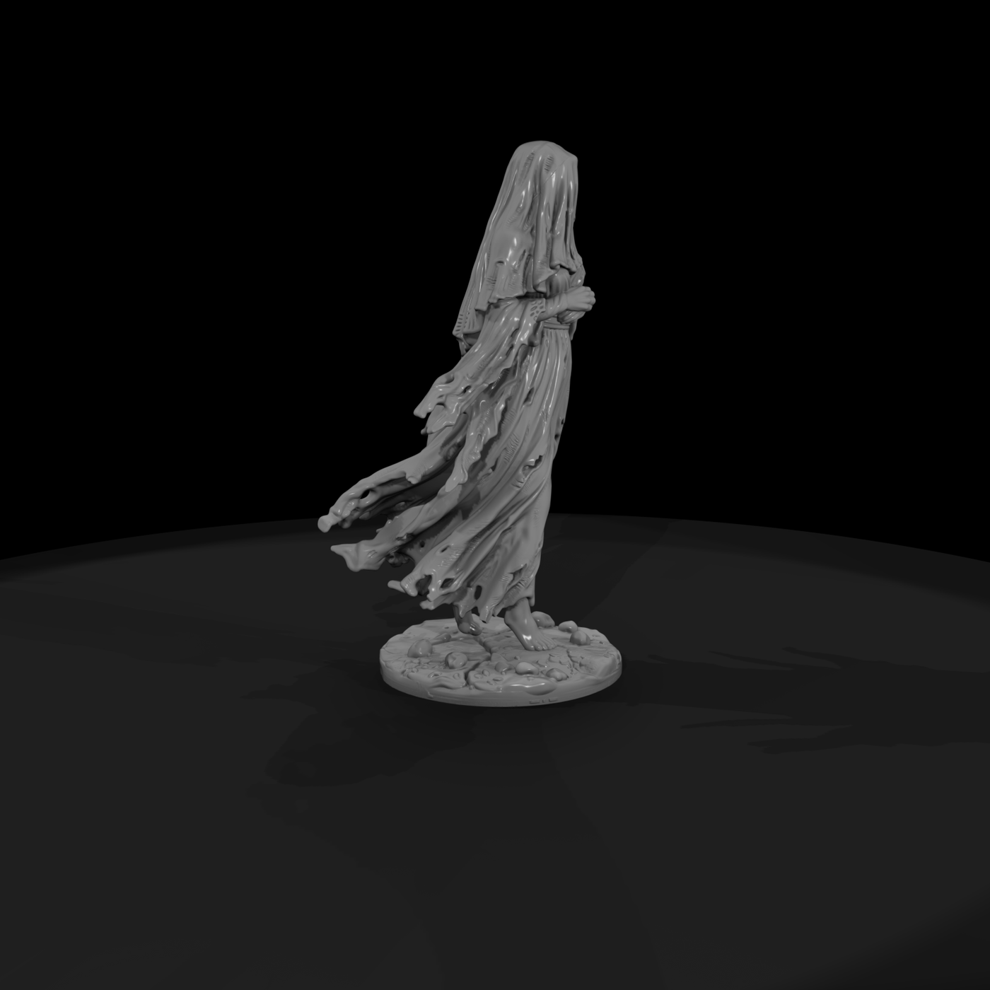 The White Lady Veiled Ghost