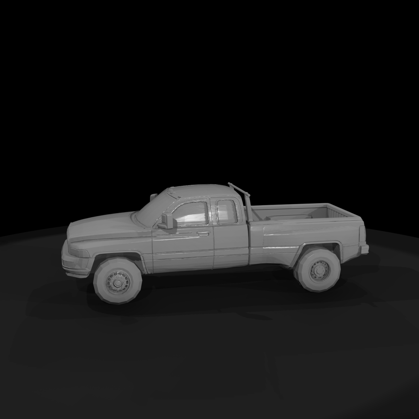 Dually Heavy-Duty Pickup Truck