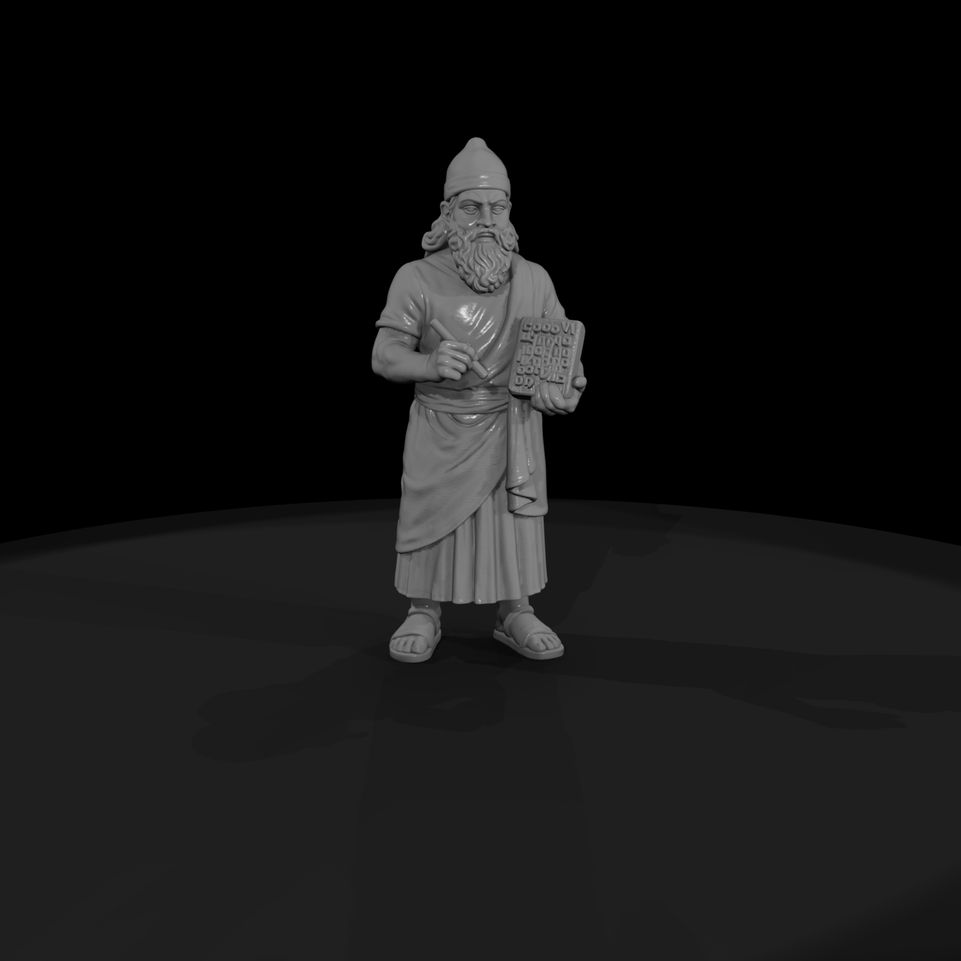 Myth 0388 Mythology Nabu Miniature Figure