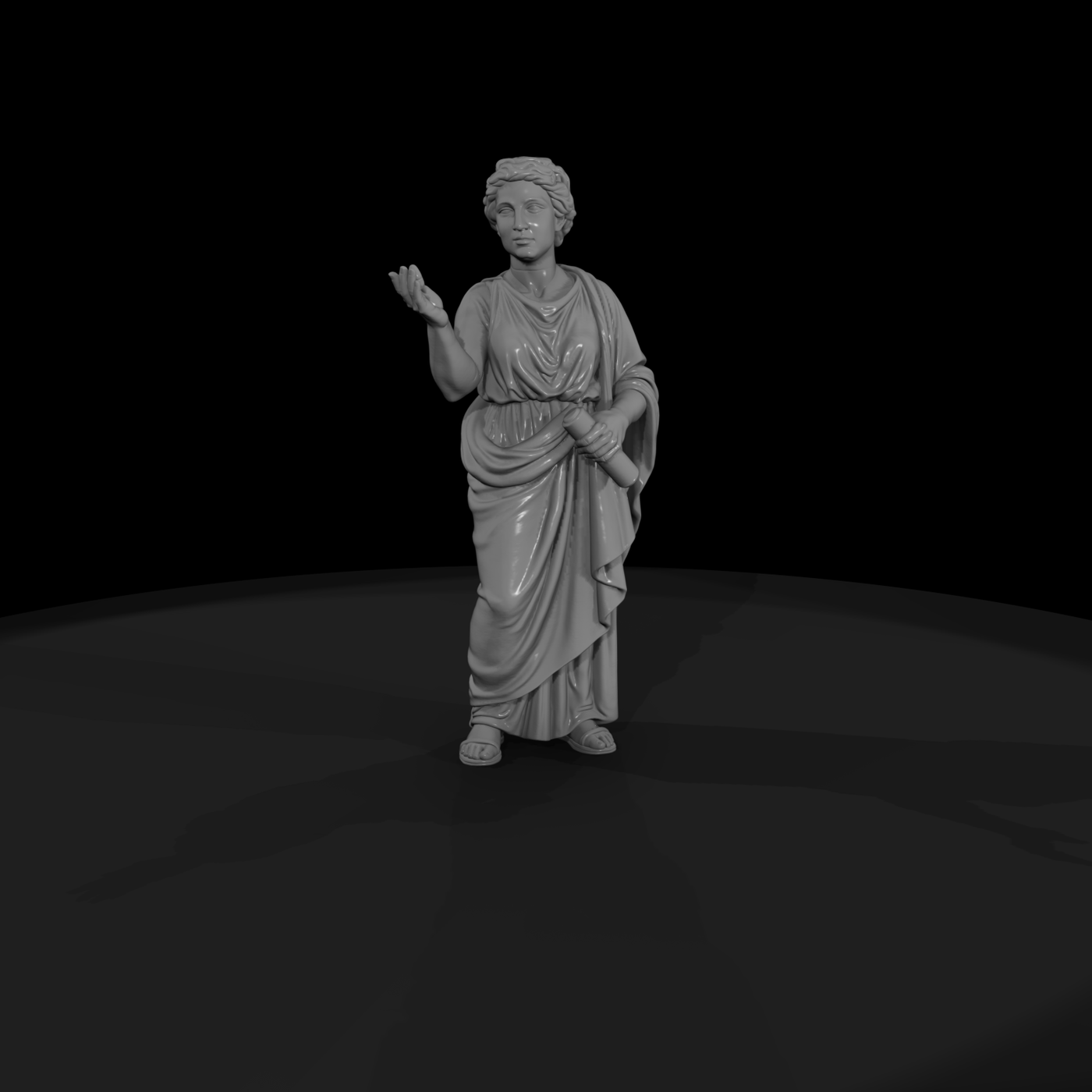 Hist 0020 Historical Aspasia Miniature Figure