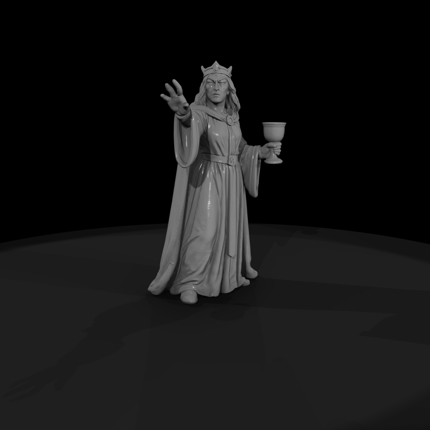 Myth 0419 Mythology Morgan Le Fay Miniature Figure