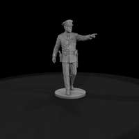 1950s Officer Directing Traffic — thumbnail 6