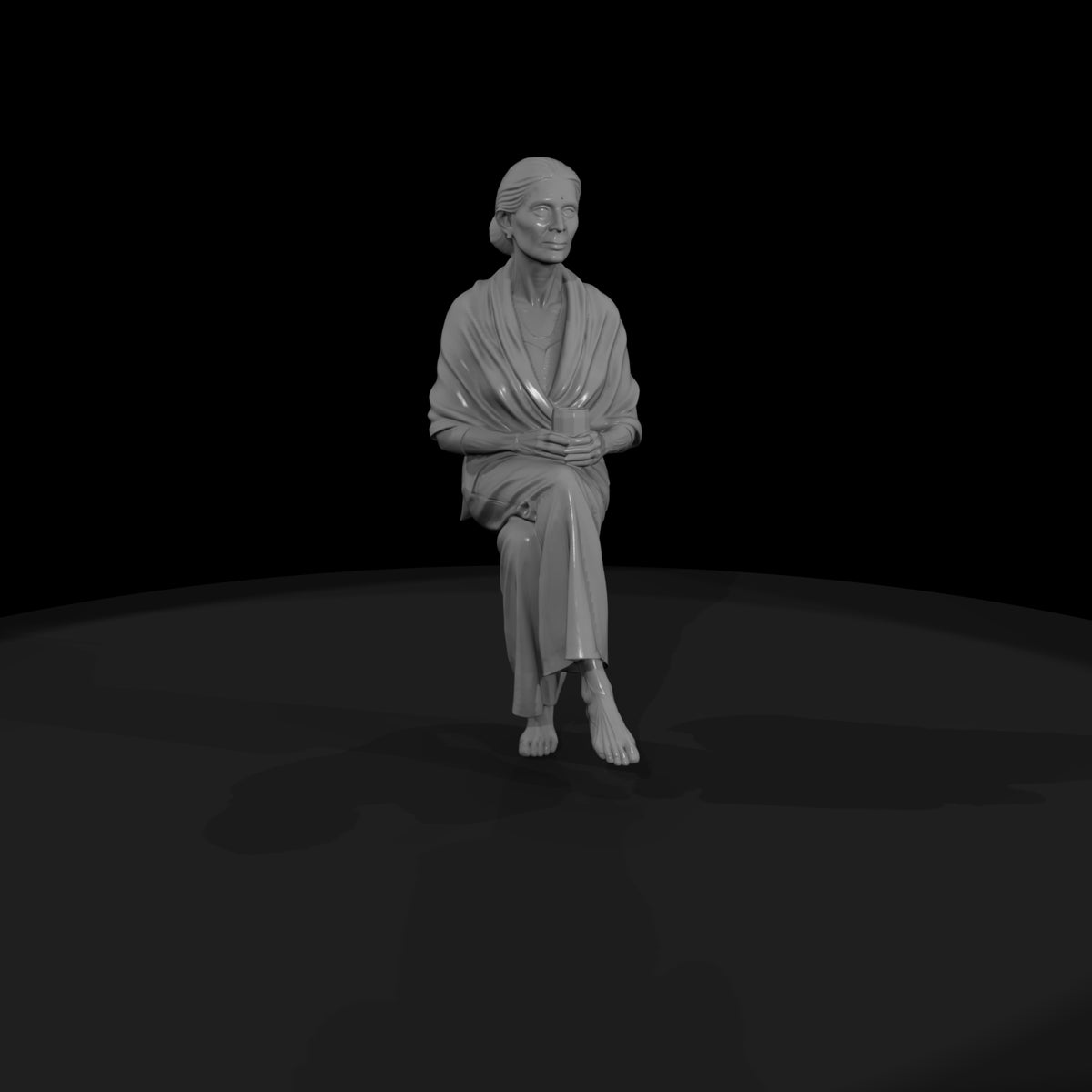 western-bar-quiet-woman-in