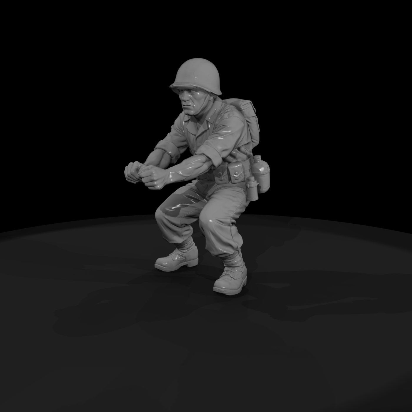 Ww2 Usmc 006 Wwii U S Marine Corps Mortar Crewman