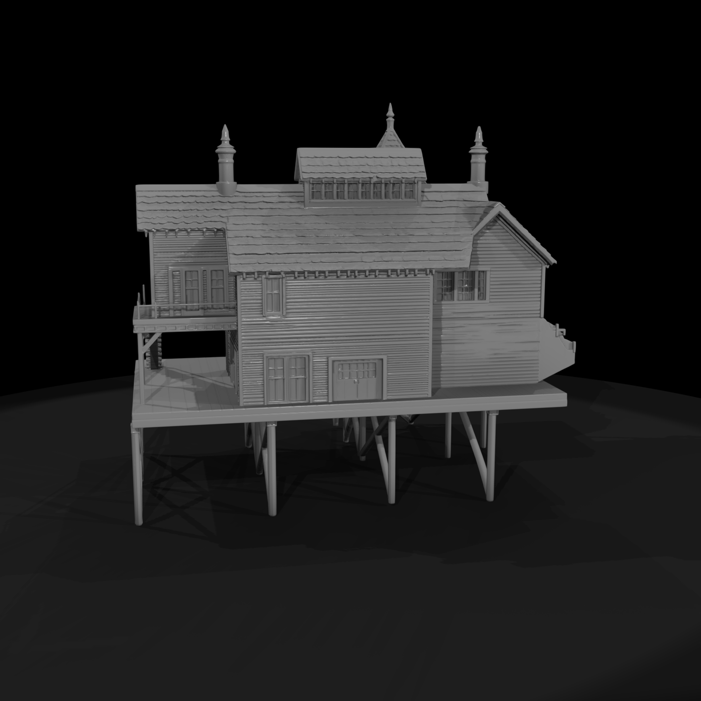 Victorian Stilted Pier House
