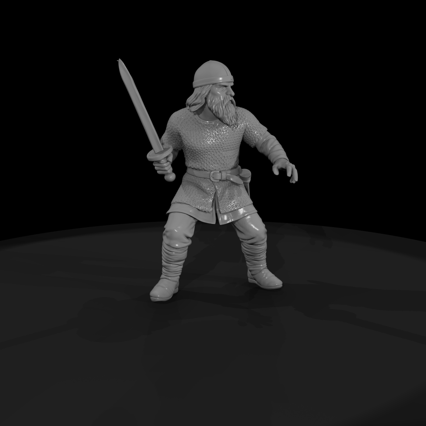 Myth 0338 Mythology Beowulf Miniature Figure