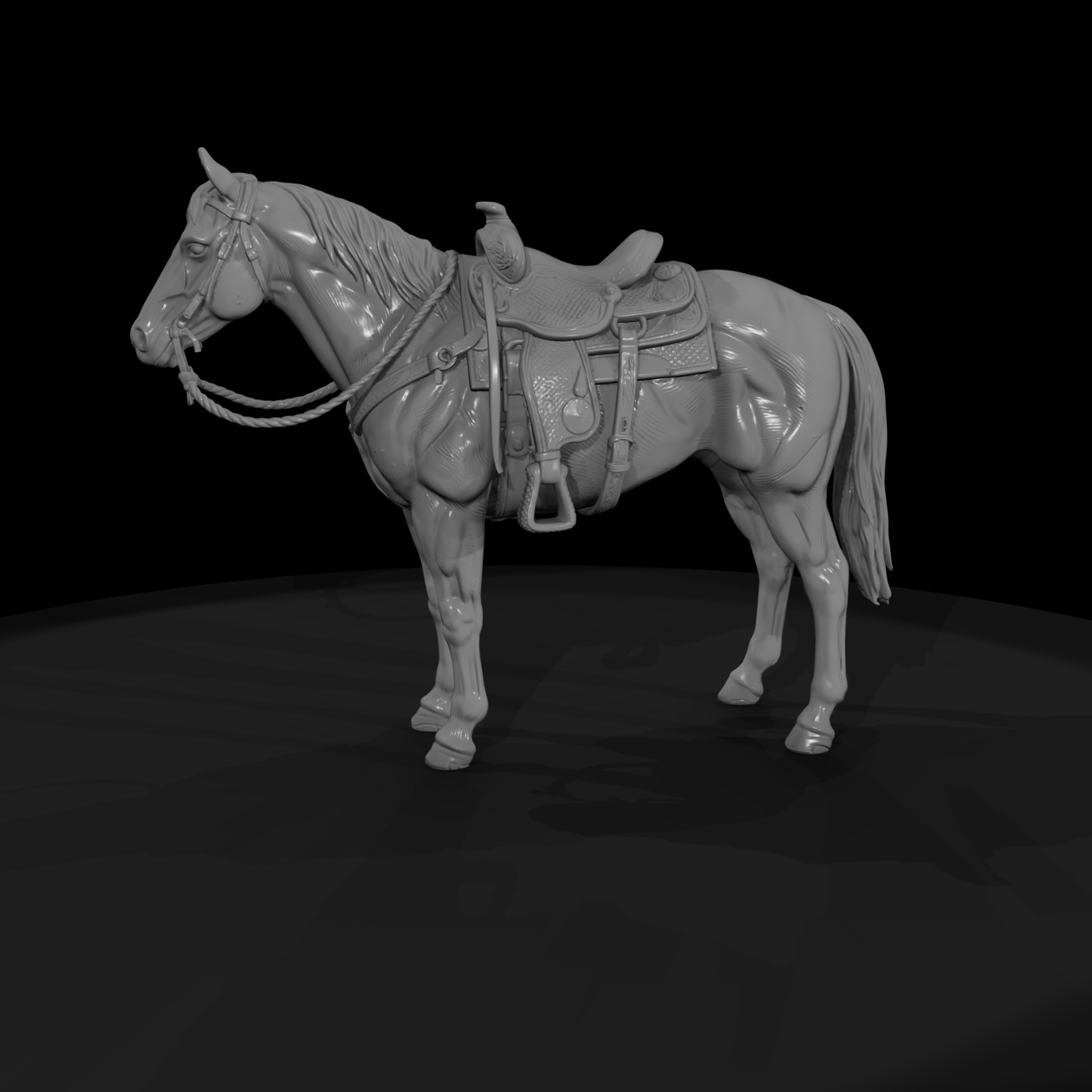Ww 0284 Animal Saddle Horse