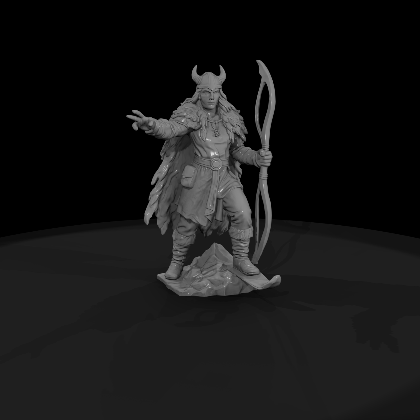 Myth 0315 Mythology Skadi Miniature Figure