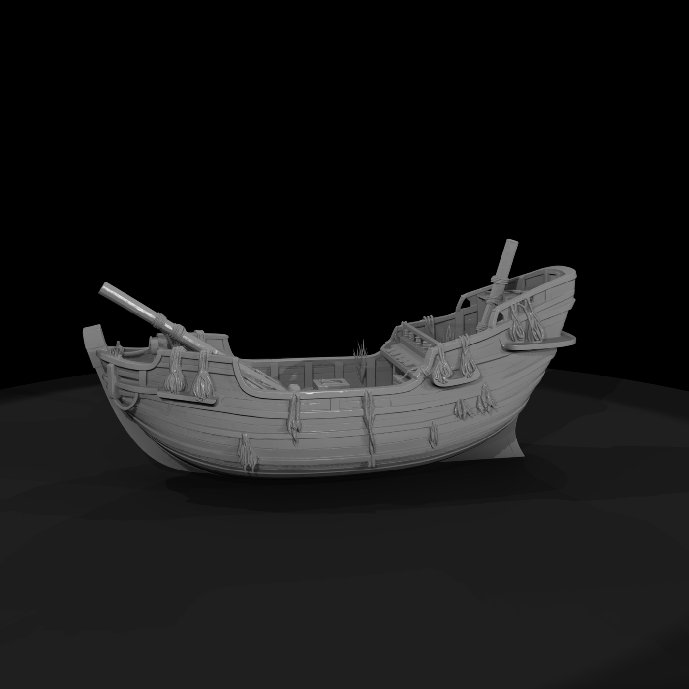 Wrecked Pirate Galleon — Ship Wreck ( Compatible)