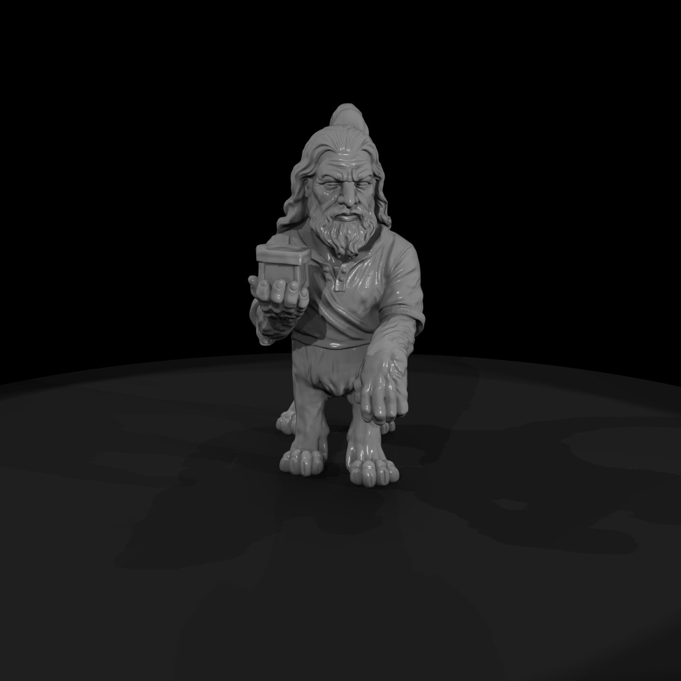 myth-0494-mythology-manticore-miniature-figure