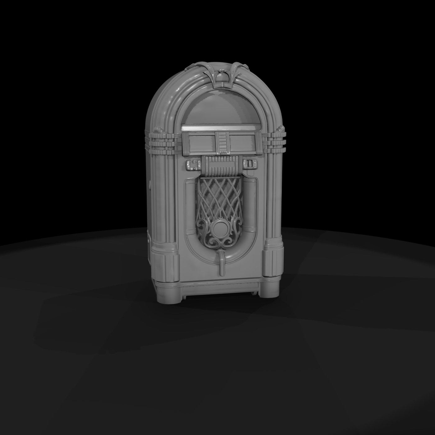 Retro Illuminated Jukebox