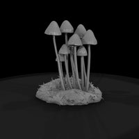 stylized-bonnet-mushroom-cluster-diorama-prop-263645 — thumbnail 5