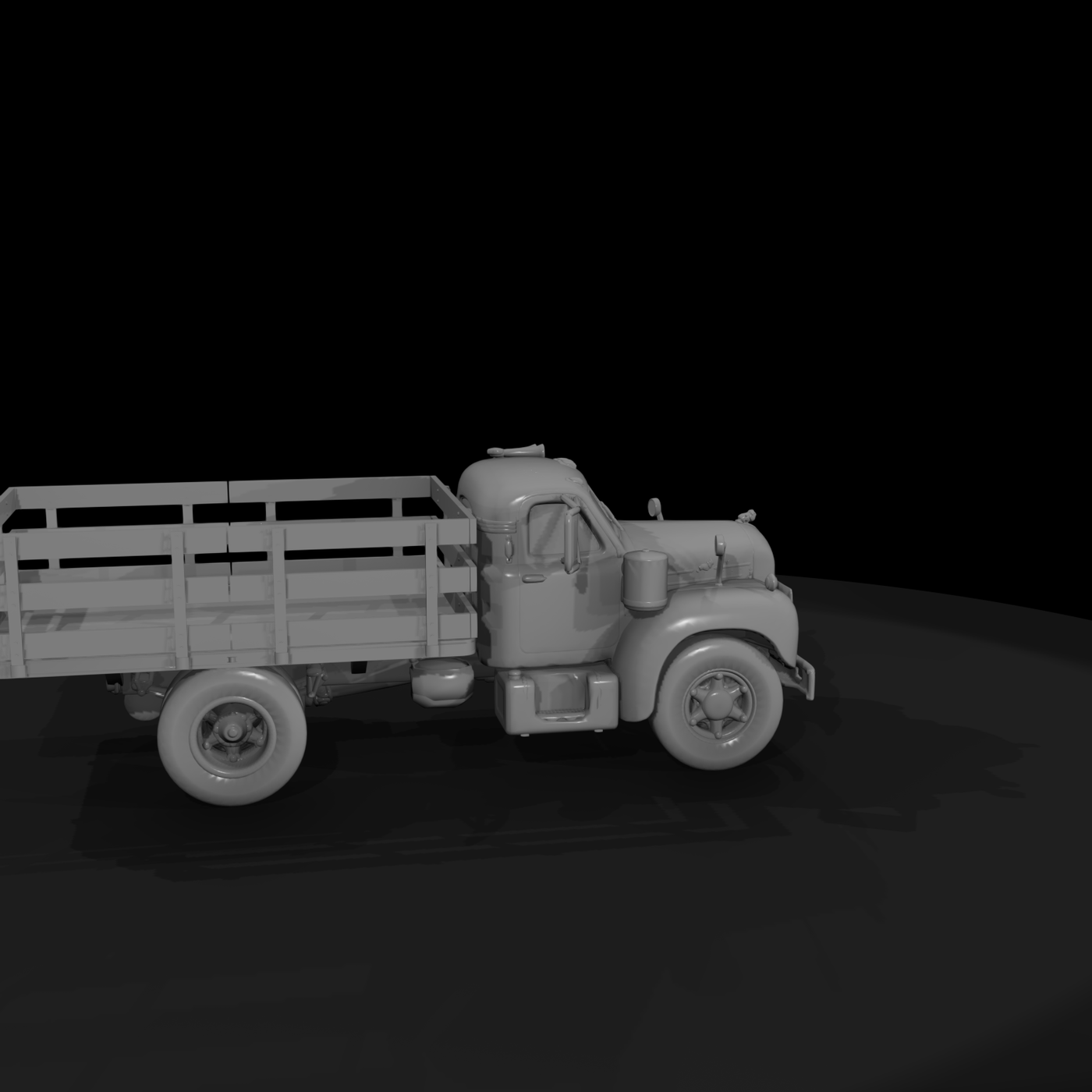 1955 Mack Stake-Side Truck