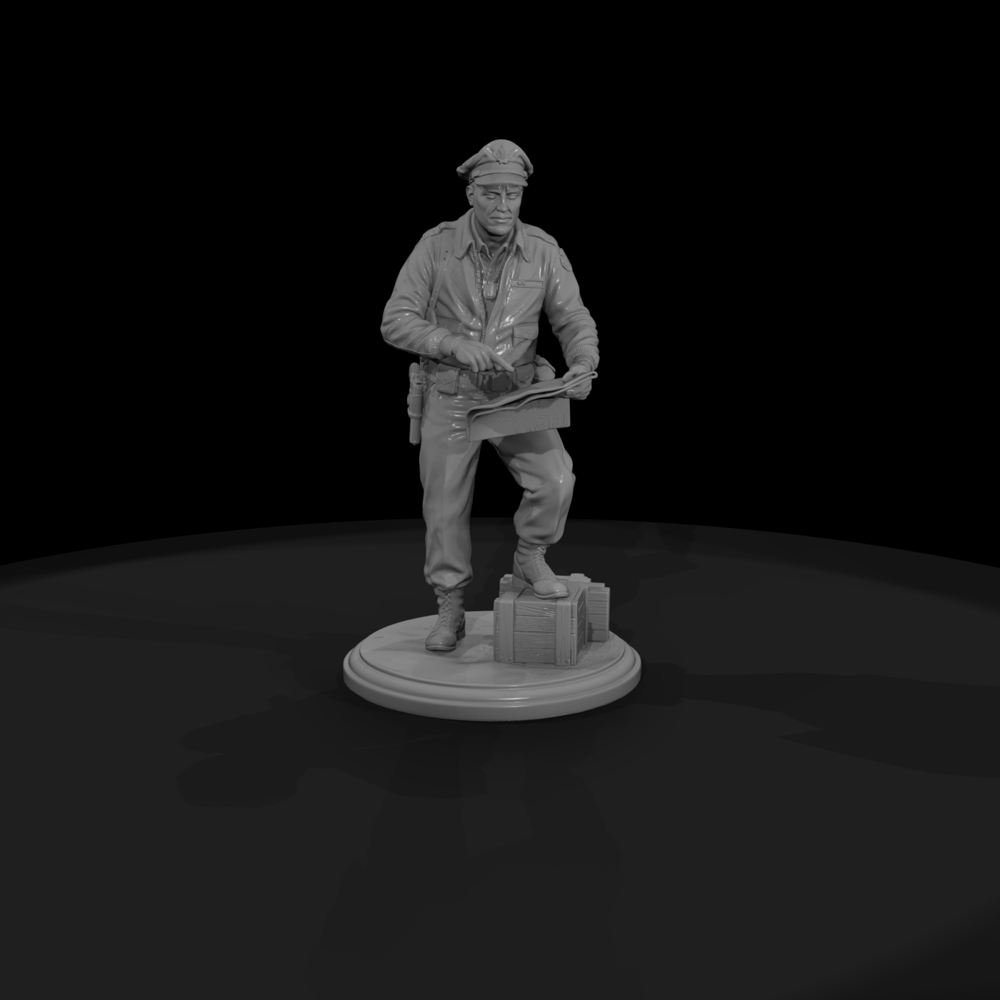 Ww2H 088 United States C 47 Transport Pilot