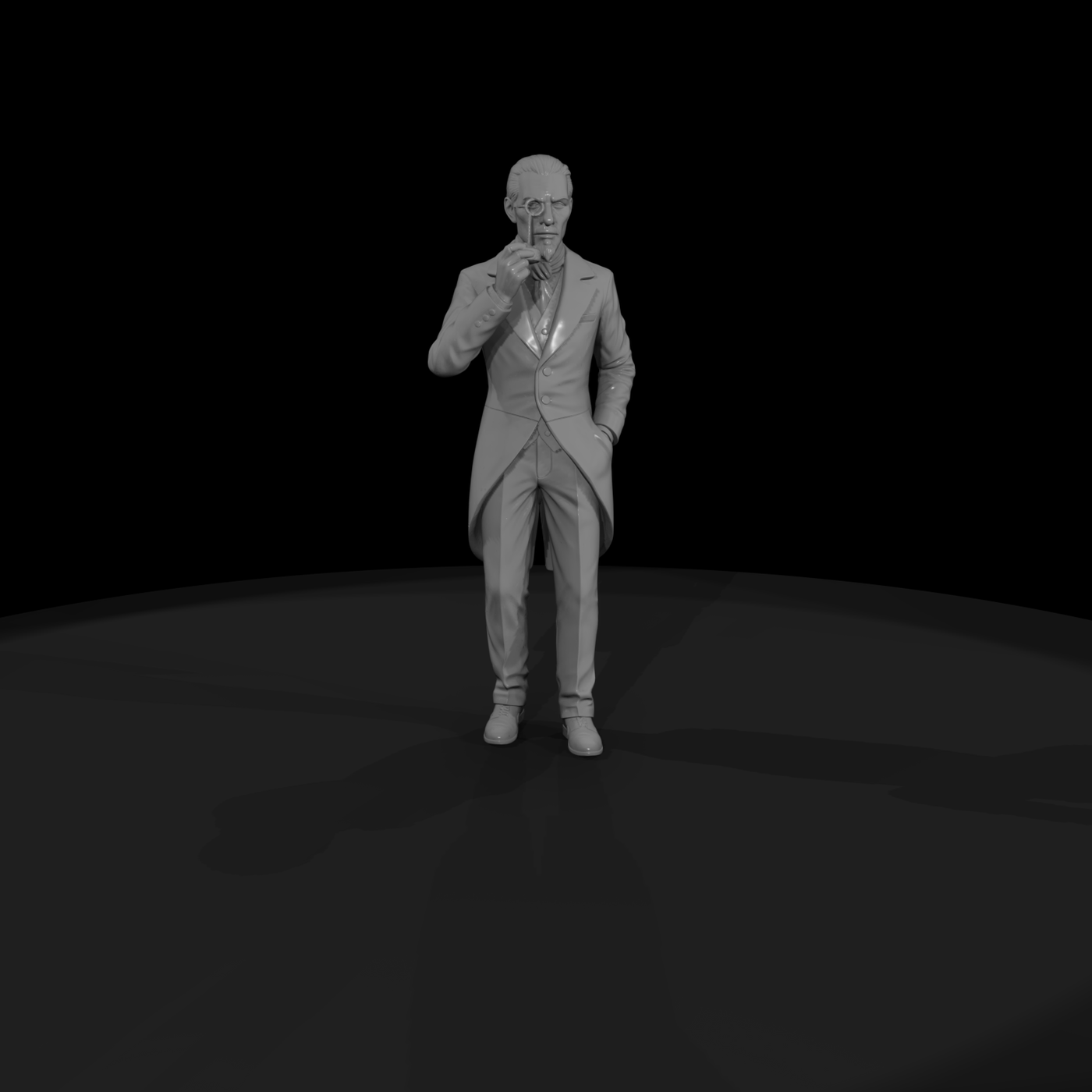 Victorian Gentleman Standing