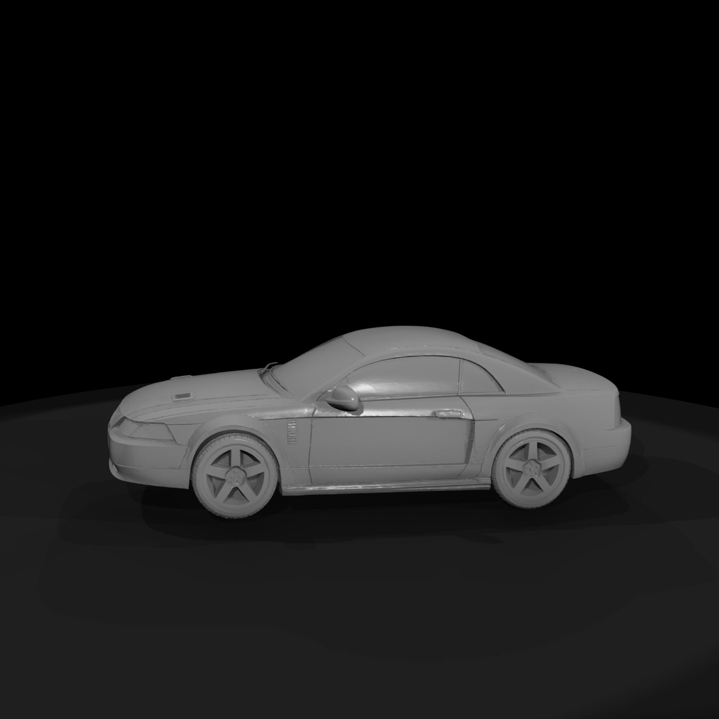 ford-mustang-coupe-body-shell-ho-scale-3d-printable-860921