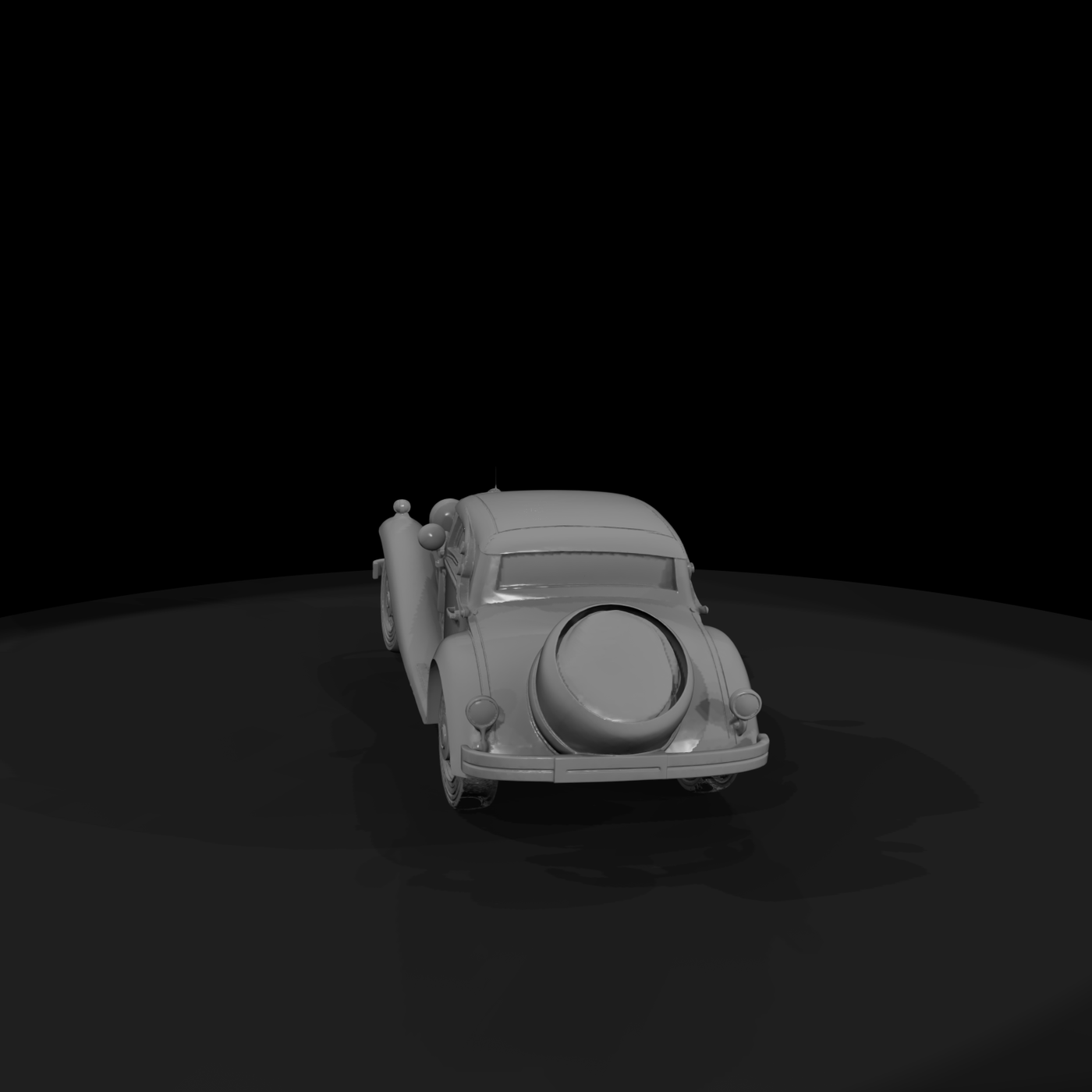 1930s Luxury Coupe Car