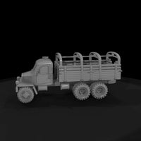 6x6-military-stake-bed-cargo-truck-3d-printable-miniature-421964 — thumbnail 5
