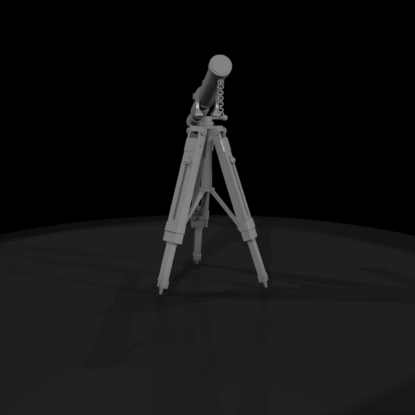 Vintage Tripod Telescope