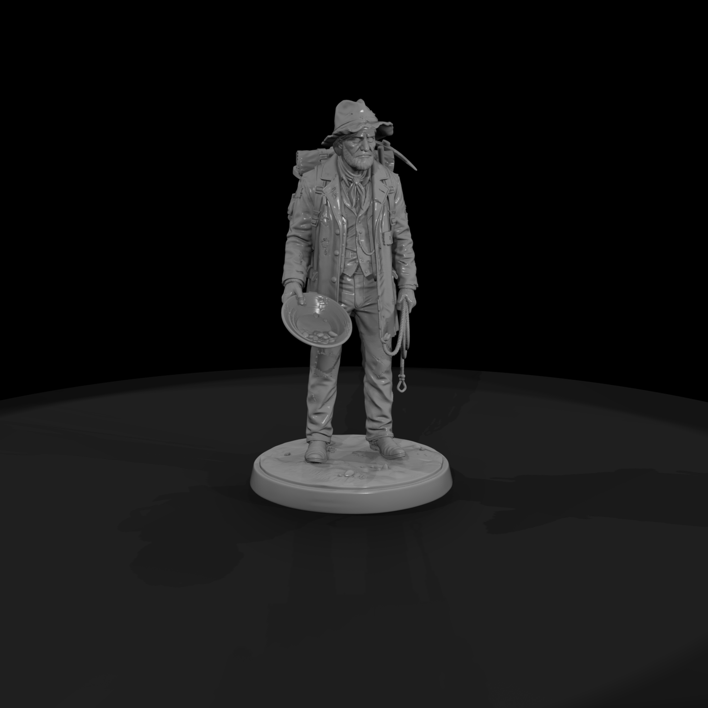 Grizzled Gold Prospector