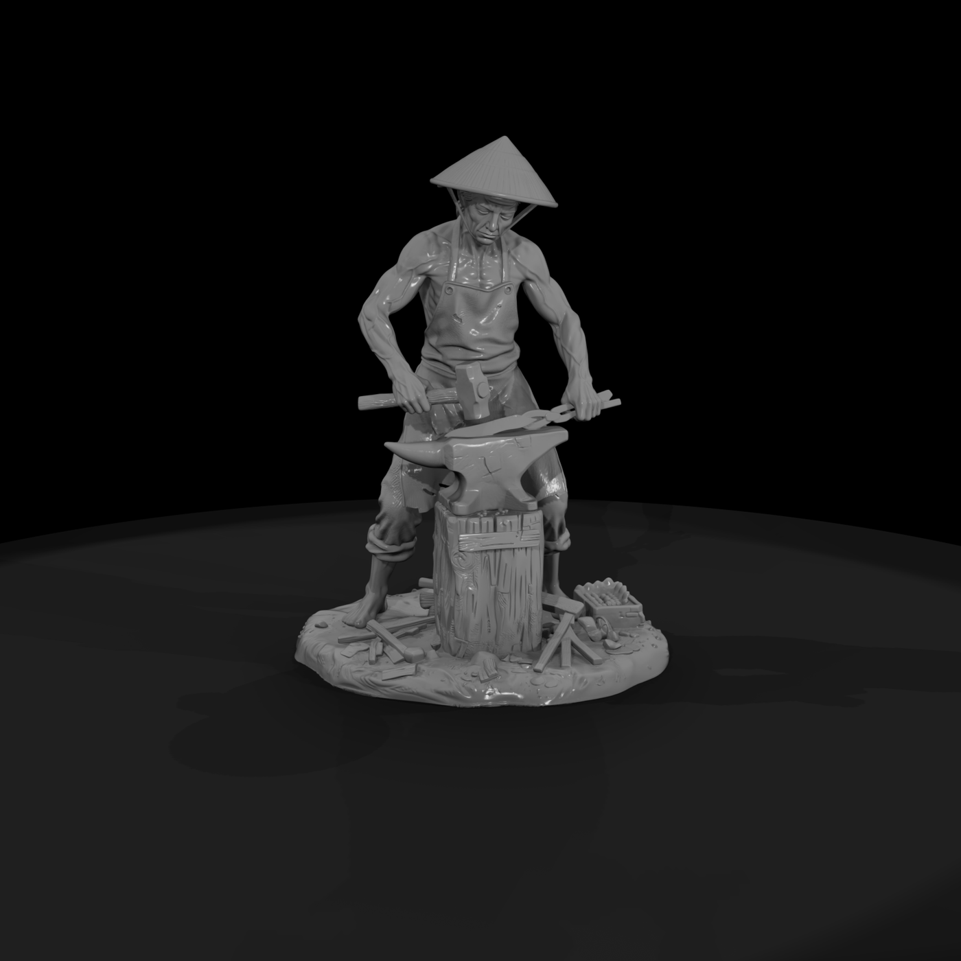 Vnh 099 Civilian Blacksmith