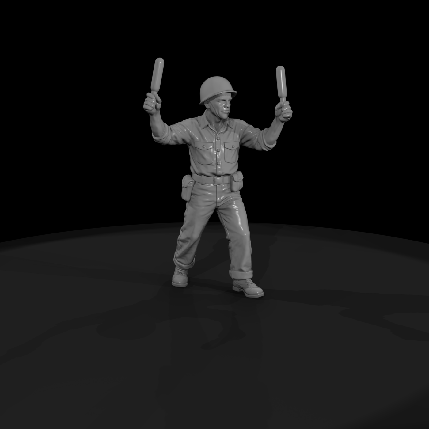 Ww2 Navy 021 Wwii U S Navy Aircraft Handler Figure