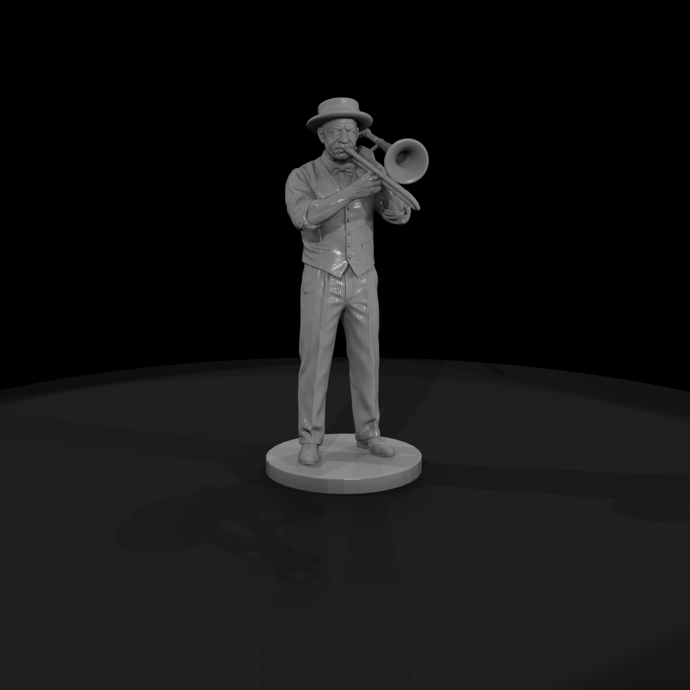 Dixieland Jazz Trombonist