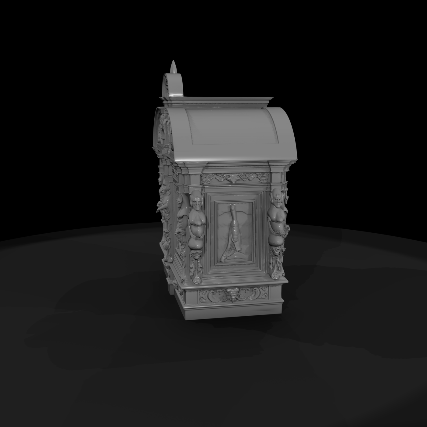 Baroque Carved Cabinet
