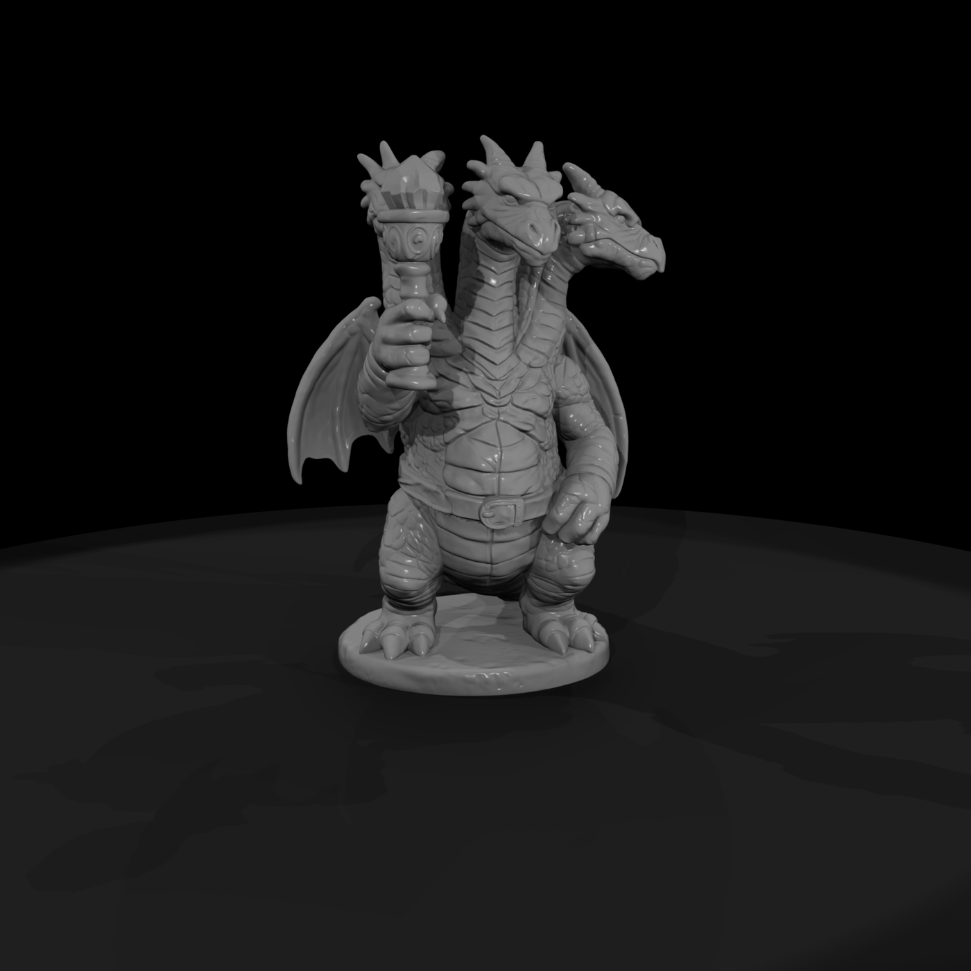 Myth 0486 Mythology Zmey Gorynych Miniature Figure
