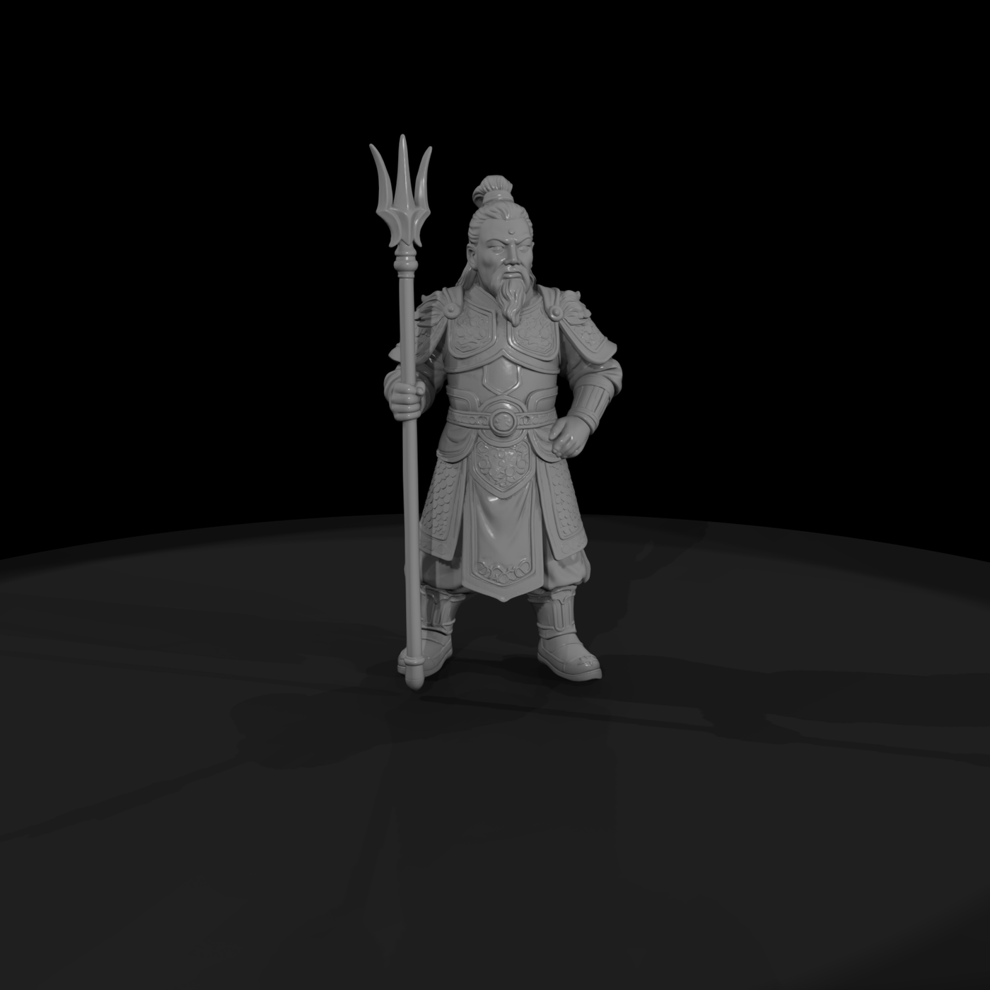 Myth 0445 Mythology Erlang Shen Miniature Figure