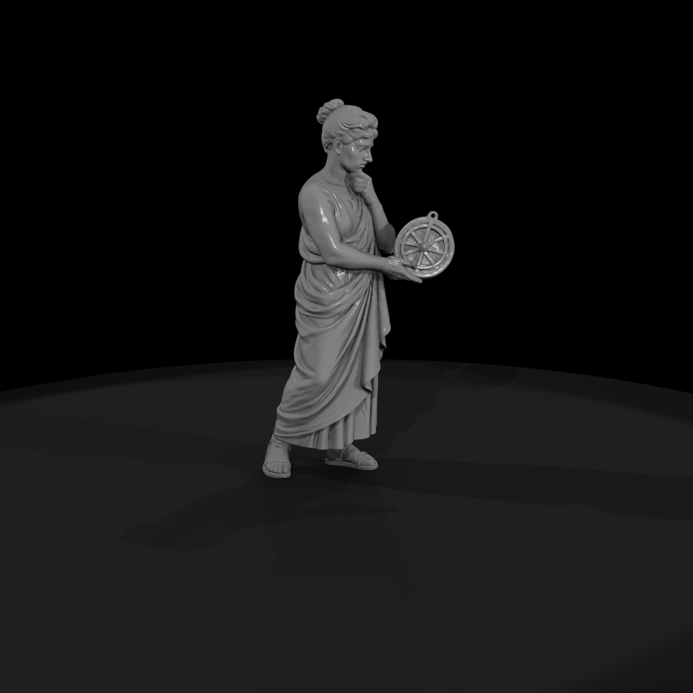 Hist 0024 Historical Hypatia Miniature Figure